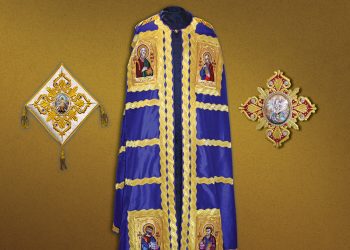 In the permanent exhibition of the Despotikon craft you will find ready-made archieratical miters, sacerdotal vestments and all ecclesiastical embroidery
