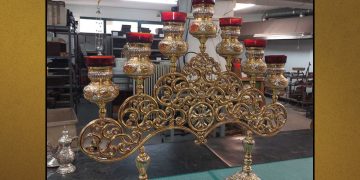 Since 1975 the workshop of N. Rapsomanikis has been designing and manufacturing unique handmade ecclesiastical items made of 925° silver