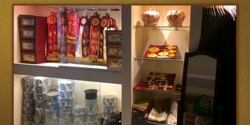 The Aggouris family sacerdotal vestment tailor shop has been operating since 1918 and guarantees the quality of stitching and consistency in delivery time