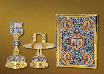 At the Theocharopoulos workshop, they continue the family tradition and manufacture and repair all kinds of ecclesiastical objects