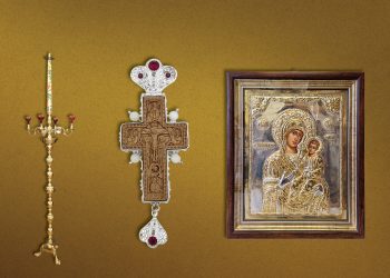 The Tsarbopouloi brothers’ craft has been serving tradition and making ecclesiastical items for 57 years