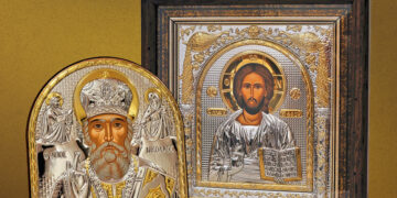 Silver Axion creates faithful copies of Byzantine and Athonite icons of unique detail and artistic rendering