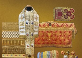 O colecție completă pentru decorarea și coaserea veșmintelor preoțești de către ”Art Border”