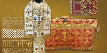 A complete collection for the decoration and tailoring of priestly vestments by Art Border