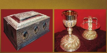 Timeless silver ecclesiastical items of high quality and aesthetics from Christou workshop