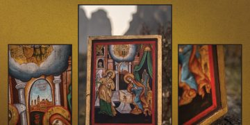 A huge variety of works in icons from the established company Zindros House of Icons