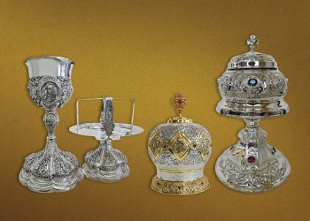 Since 2005, Antonis Dritsas’s workshop has been manufacturing ecclesiastical items and undertakes special constructions