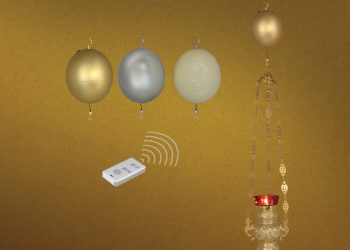 A new innovative product, the electric candle counterweight by Naos company