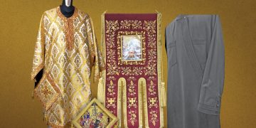 The Simantro workshop has many years of experience sewing ecclesiastical items and can present complete collections